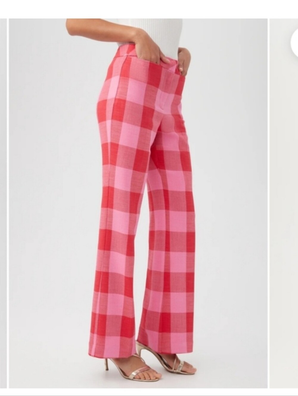 NWT TRINA TURK Tailored High Waist Poppy Pant SIZE 6